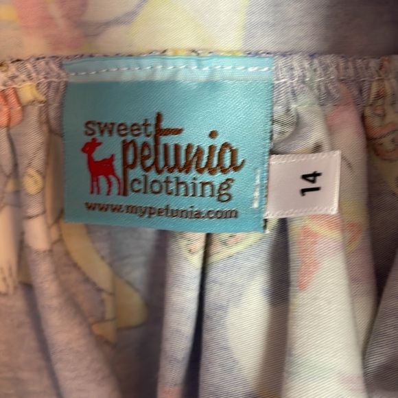 NWOT Sweet Petunia Clothing Walt Disney World Donald & Daisy Duck  Size 14 - Picture 8 of 9